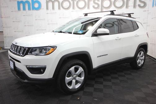 White Clearcoat 2020 Jeep Compass Latitude