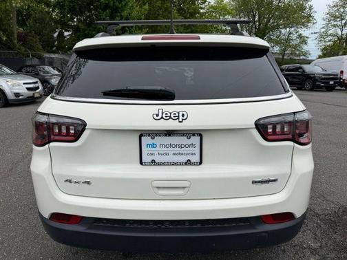 White Clearcoat 2020 Jeep Compass Latitude