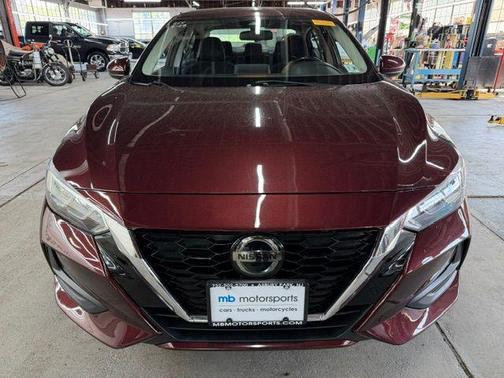 Rosewood Metallic 2021 Nissan Sentra SV