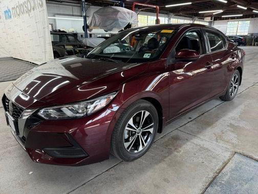 Rosewood Metallic 2021 Nissan Sentra SV