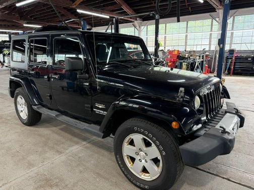 Black Clearcoat 2011 Jeep Wrangler Unlimited Sahara