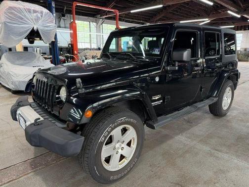 Black Clearcoat 2011 Jeep Wrangler Unlimited Sahara