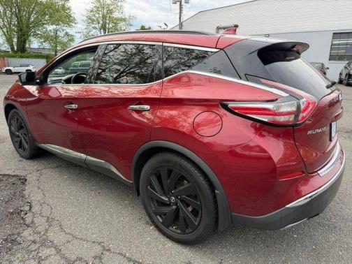 Red 2017 Nissan Murano Platinum