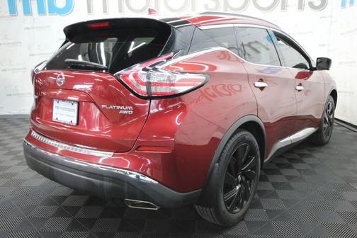 Red 2017 Nissan Murano Platinum