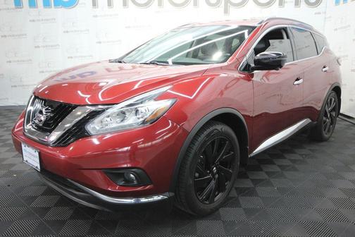Red 2017 Nissan Murano Platinum