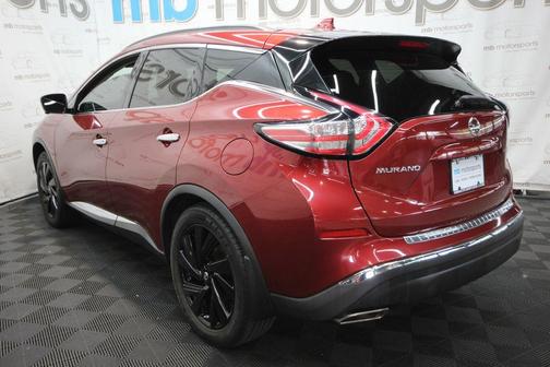 Red 2017 Nissan Murano Platinum