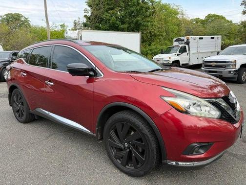Red 2017 Nissan Murano Platinum