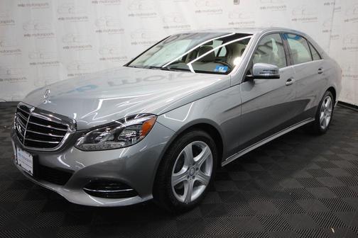 Steel Gray Metallic 2014 Mercedes-Benz E-Class E 350 4MATIC
