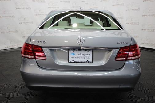 Steel Gray Metallic 2014 Mercedes-Benz E-Class E 350 4MATIC