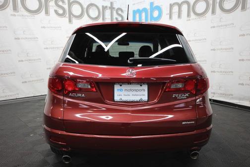 Red 2007 Acura RDX Technology