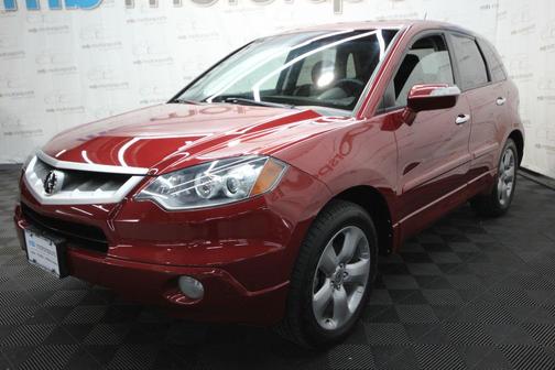 Red 2007 Acura RDX Technology