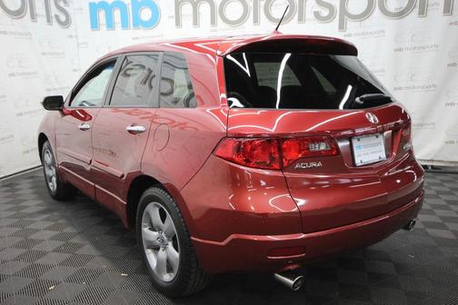 Red 2007 Acura RDX Technology
