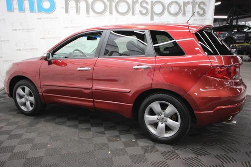 Red 2007 Acura RDX Technology