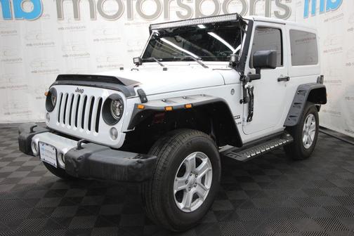 Bright White Clearcoat 2017 Jeep Wrangler Sport