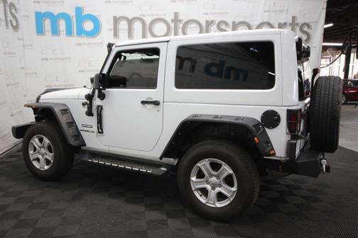 Bright White Clearcoat 2017 Jeep Wrangler Sport