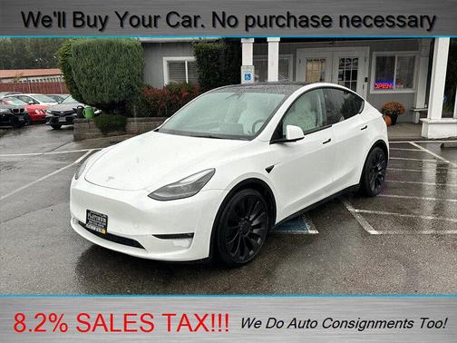2022 Tesla Model Y Performance Dual Motor All-Wheel Drive