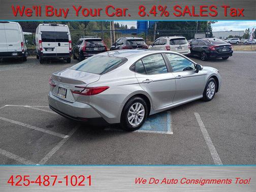 Celestial Silver Metallic 2026 Toyota Camry LE