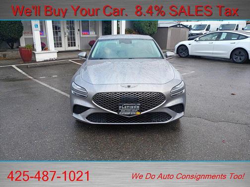 Savile Silver Metallic 2025 Genesis G70 2.5T RWD