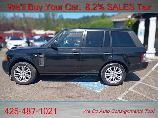 Santorini Black Metallic 2011 Land Rover Range Rover HSE