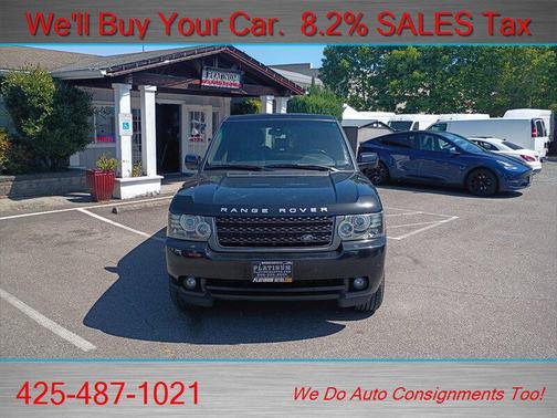 Santorini Black Metallic 2011 Land Rover Range Rover HSE