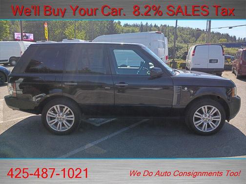Santorini Black Metallic 2011 Land Rover Range Rover HSE