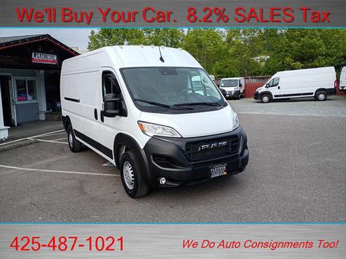 Bright White Clearcoat 2025 RAM ProMaster 2500 Tradesman