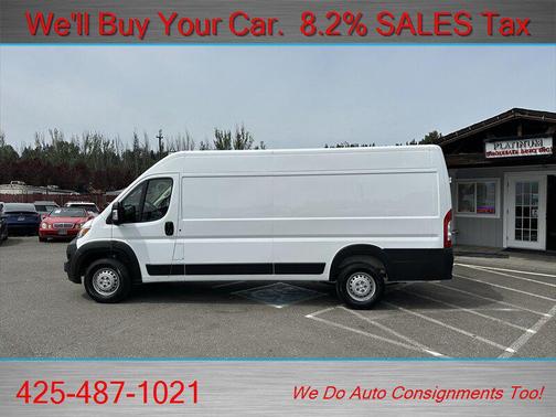 Bright White Clearcoat 2025 RAM ProMaster 3500 High Roof