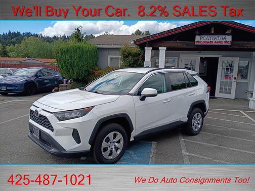 Midnight Black Metallic 2020 Toyota RAV4 LE