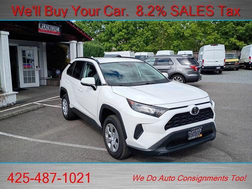 Midnight Black Metallic 2020 Toyota RAV4 LE