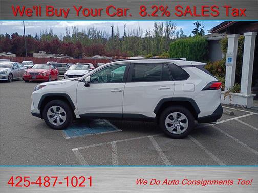 Midnight Black Metallic 2020 Toyota RAV4 LE