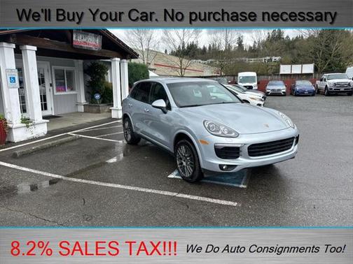 2017 Porsche Cayenne Platinum Edition