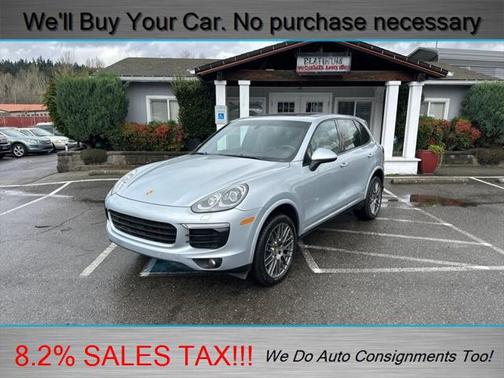 2017 Porsche Cayenne Platinum Edition