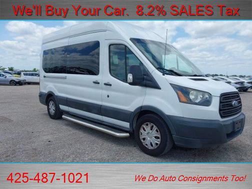 Oxford White 2017 Ford Transit-350 XLT