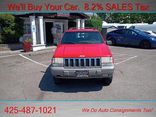 Flame Red 1997 Jeep Grand Cherokee Laredo 4WD