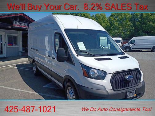 Oxford White 2023 Ford Transit-250 Base