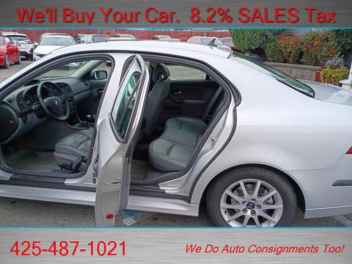Silver Metallic 2004 Saab 9-3 2.0T