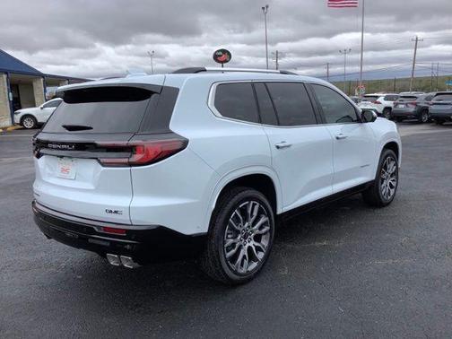 Glacier White Tricoat 2026 GMC Acadia Denali