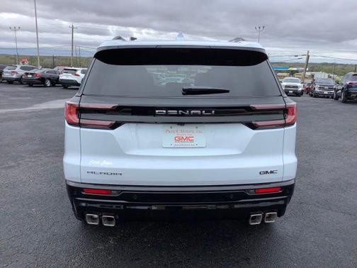 Glacier White Tricoat 2026 GMC Acadia Denali