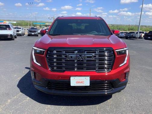 Volcanic Red Tintcoat 2026 GMC Acadia Denali