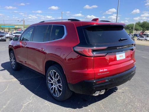 Volcanic Red Tintcoat 2026 GMC Acadia Denali