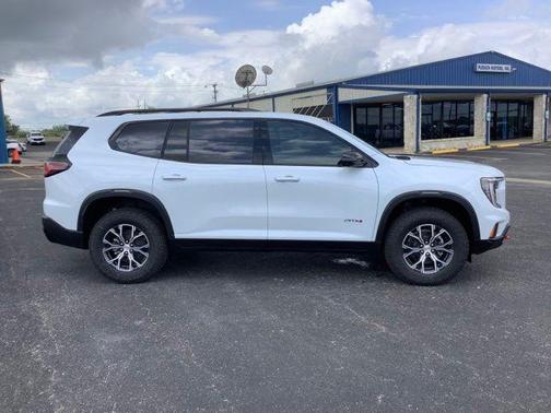 Glacier White Tricoat 2026 GMC Acadia AT4 AWD