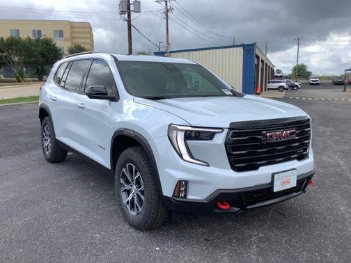 Glacier White Tricoat 2026 GMC Acadia AT4 AWD