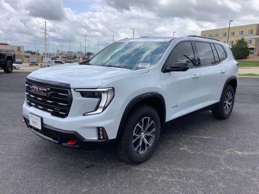 Glacier White Tricoat 2026 GMC Acadia AT4 AWD