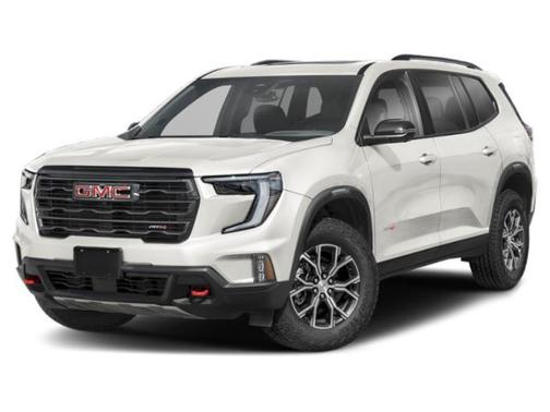 Glacier White Tricoat 2026 GMC Acadia AT4 AWD