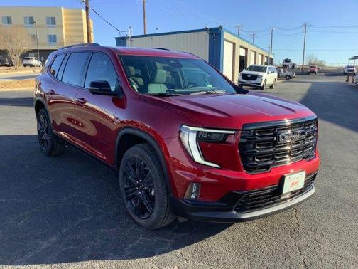 Volcanic Red Tintcoat 2026 GMC Acadia Elevation FWD