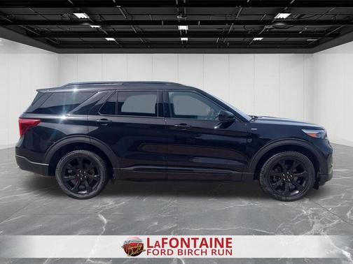 AGATE BLACK METALLIC 2023 Ford Explorer ST-LINE