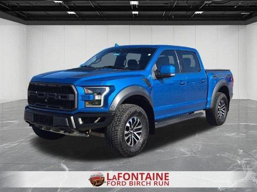 Blue 2019 Ford F-150 Raptor
