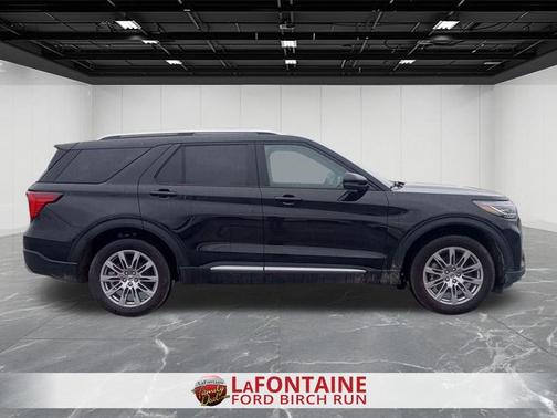 AGATE BLACK 2025 Ford Explorer PLATINUM