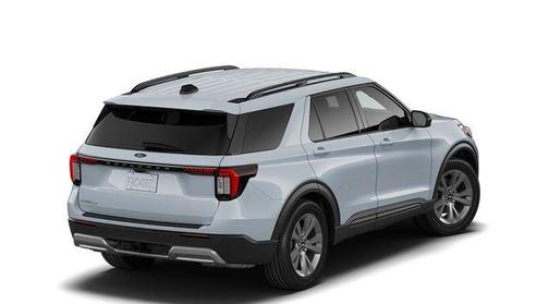 Space White Metallic 2026 Ford Explorer Active