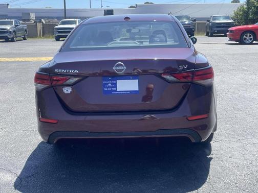 Rosewood Metallic 2024 Nissan Sentra SV